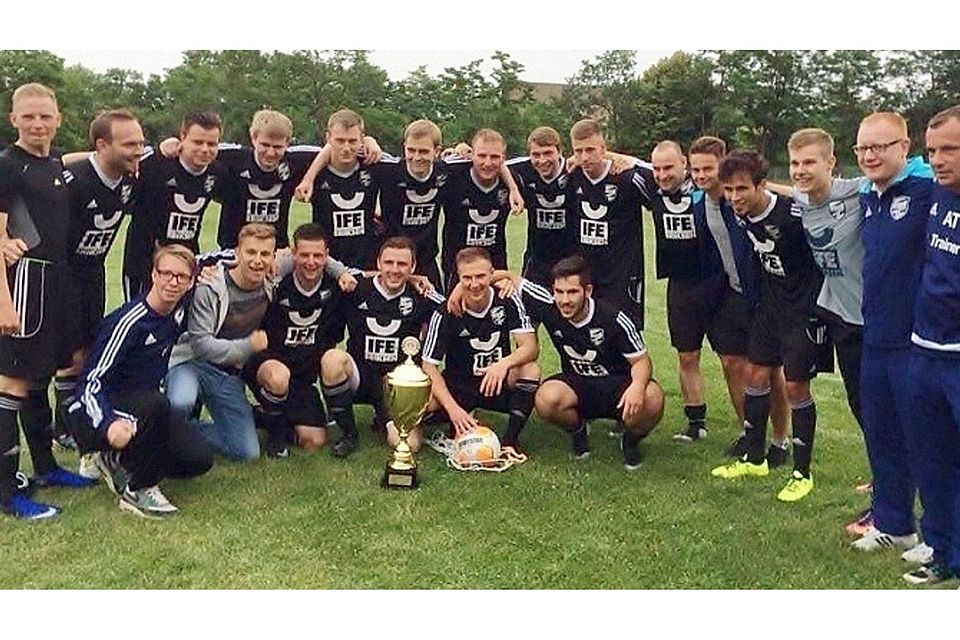Mit dem Supercup krönte die Zweite des SC Blau-Weiß Energie Prenzlau die starke Pokalsaison. Foto: SCP
