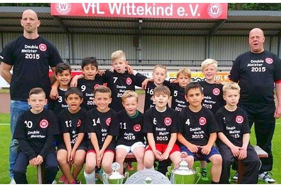 Die erste F-Jugend des VfL Wildeshausen freut sich über ihren Staffelsieg in der 1. Staffel. Verein