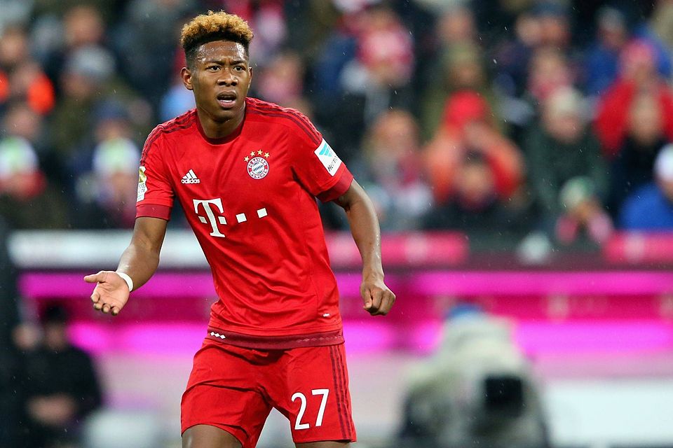 Der FC Bayern München hat den Vertrag mit Nationalspieler David Alaba (23) vorzeitig um drei weitere Jahre bis zum 30. Juni 2021 verlängert. Foto: Getty Images