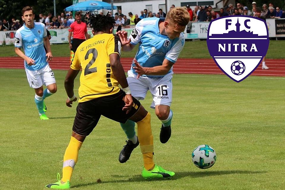 Benjamin Kindsvater (re.) hat sich dem FC Nitra angeschlossen.