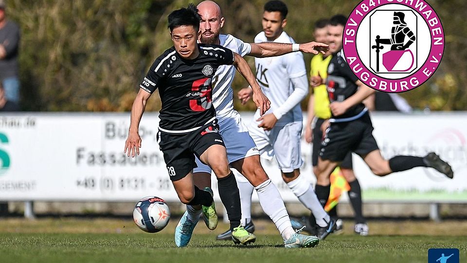 Wirbelwind: Kazuki Date (vorne) erzielte vor seinem Kreuzbandriss sieben Treffer in der Bayernliga Süd für den TSV Landsberg.