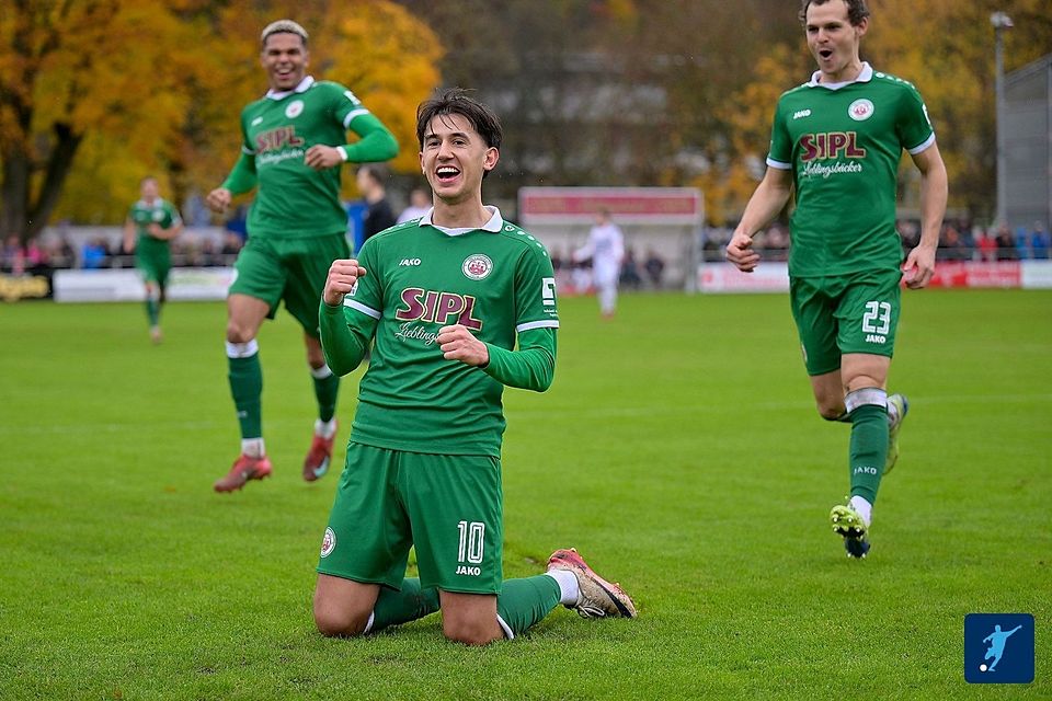 Konnten auf sich aufmerksam machen: Ferat Nitaj (Mitte) und Kevin Mutove (li.) vom VfB Eichstätt. 