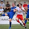 Der VfR Merzhausen bot dem Favoriten SV Rot-Weiss Glottertal durchaus Paroli.