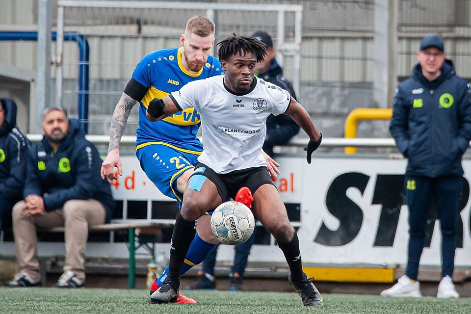 Ist in der Oberliga quasi nicht zu stoppen: Noel Futkeu wechselt zu Eintracht Frankfurt. 