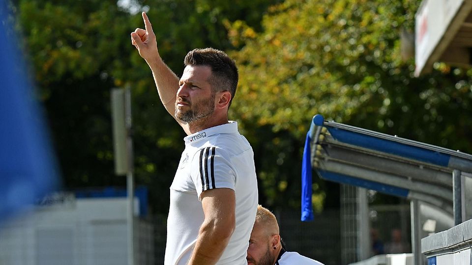 Gesicht des Aufschwungs beim FC Ismaning: Trainer Mijo Stijepic.