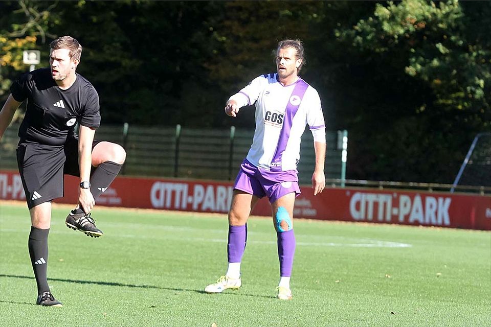 Leader Kevin Schulz (VfR Neumünster) ist angeschlagen.