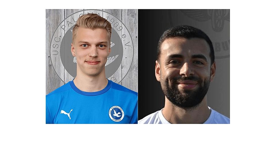 Can Kömürcü (ETSV Hamburg, re.) egalisierte die Paloma-Führung von Tom Burmeister. 