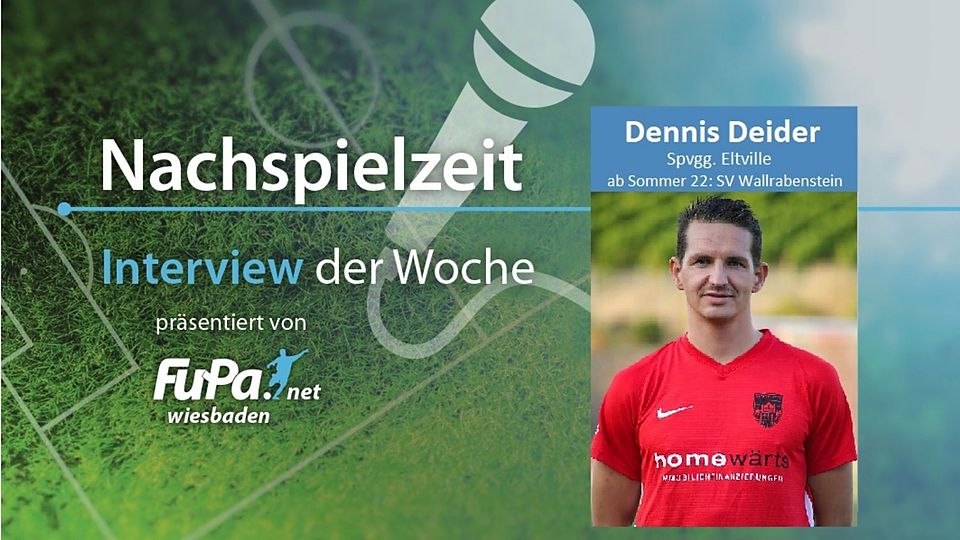 Dennis Deider wird ab Sommer 2022 Spielertrainer beim SV Wallrabenstein.