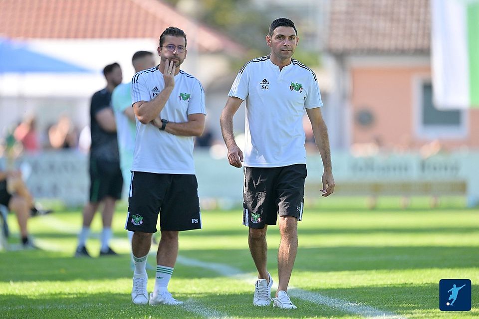 Serdal Gündogan (rechts) und Florian Schlicker bilden seit dieser Saison das Trainerduo der DJK Ammerthal.