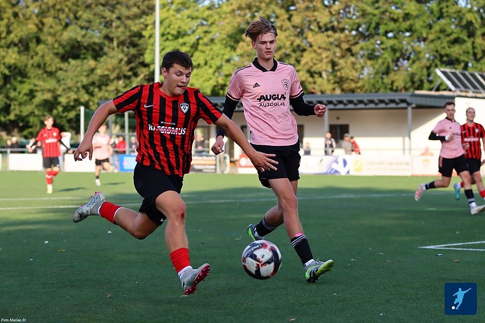 Philip Urbanek (l.) war in der U19-Bezirksliga extrem treffsicher.
