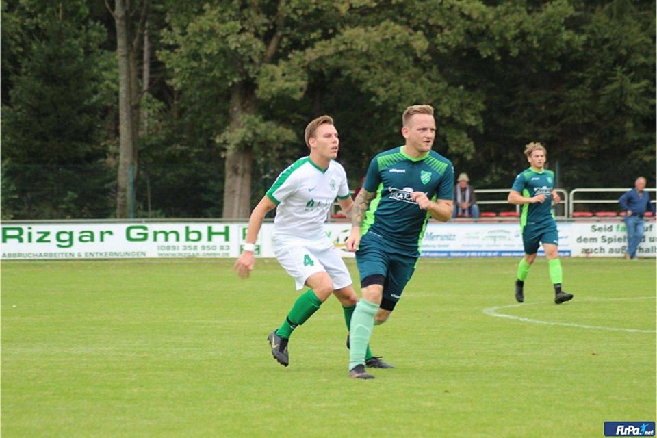 ATSV-Stürmer Danny Hahne (hier im Spiel gegen den SV Waldperlach) erzielte gegen den SC München sein drittes Saisontor. Neueder