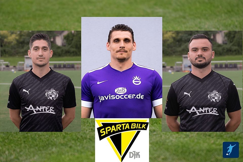 Patrick Percoco, Marco Meyer und Robin Müller verstärken die DJK Sparta Bilk.