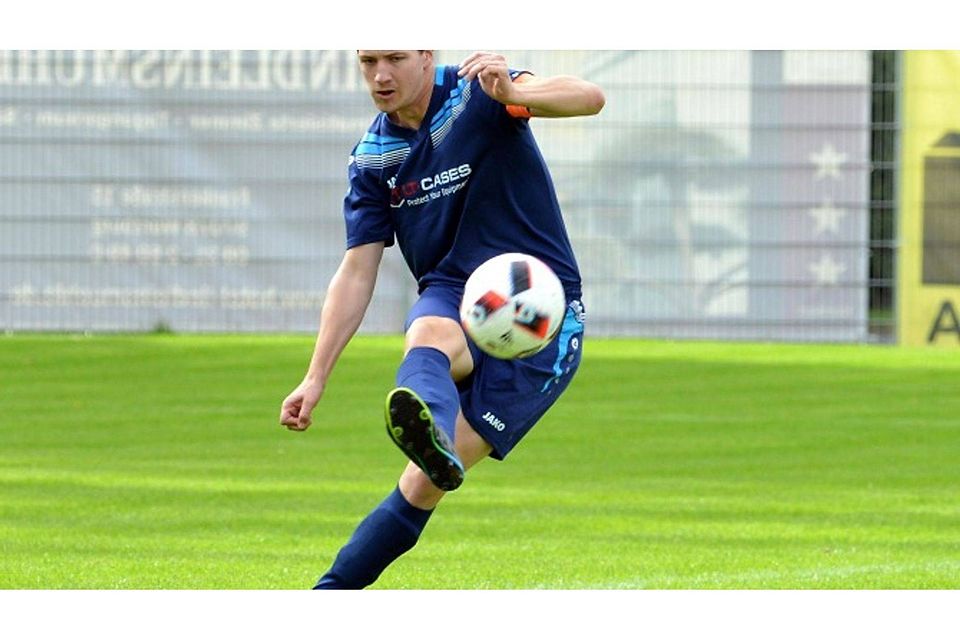 Markus Köhler (hier noch im Trikot des ASV Rimpar) schwingt ab Sommer das Zepter beim TSV Karlburg.  F.:Meier