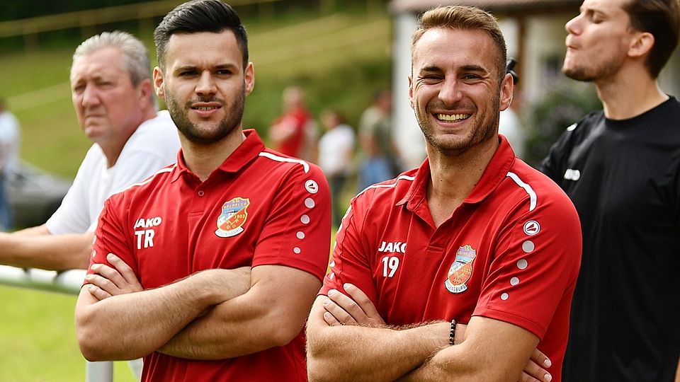 Am Saisonende geben Davut Arslan (links) und Maik Holzreiter ihr Traineramt bei der SG Walhalla ab.