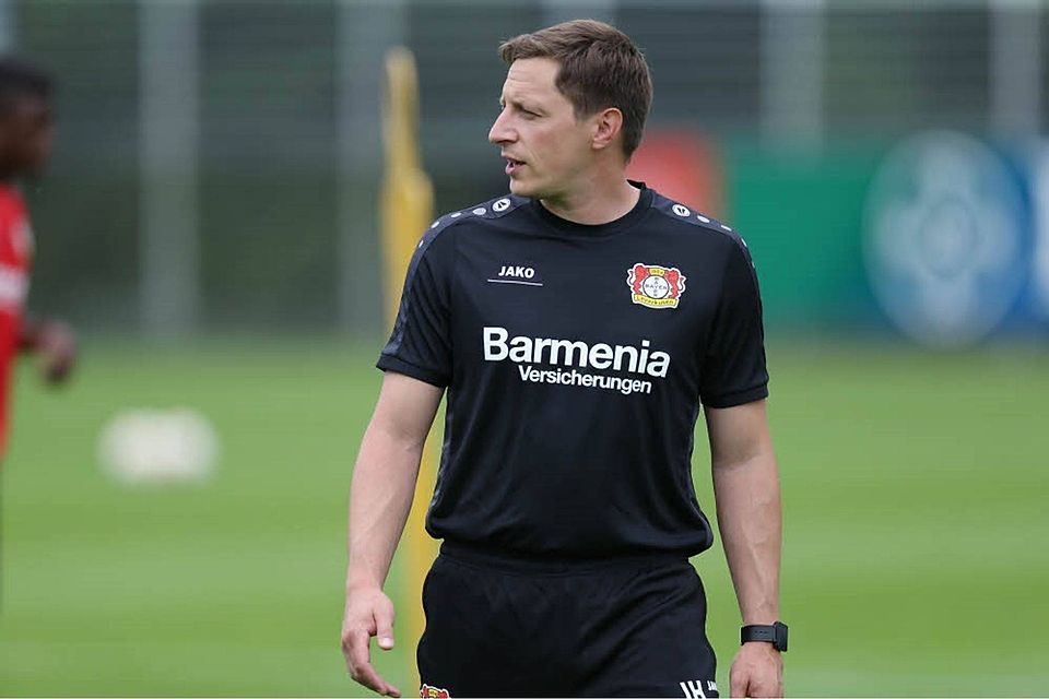 Jan Hoepner coacht nun gemeinsam mit dem einstigen Profi Patrick Weiser die U-17-Mannschaft von Bayer 04 Leverkusen in der B-Junioren-Bundesliga. Foto: Privat
