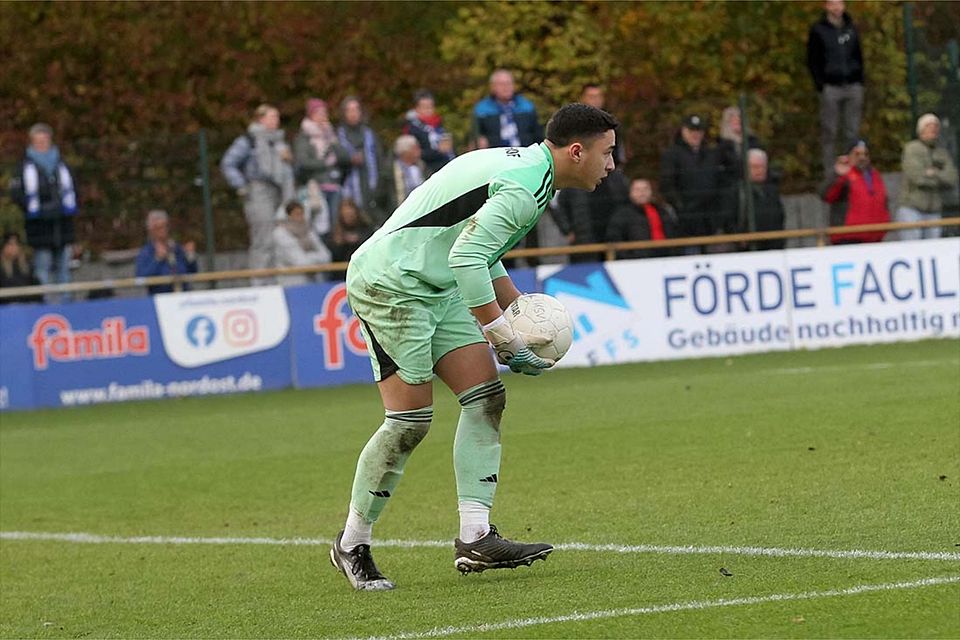 Ennio Krause (TuS Rotenhof) aus dem kreisligateam ist bis zur Winterpause die Nummer eins in der Oberliga.