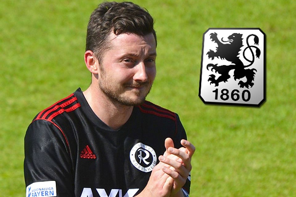 Michael Kokocinski verabschiedet sich nach vier Spielzeiten vom TSV 1860 Rosenheim. F: Weigand
