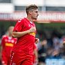 Stand letzte Saison noch bei Erzgebirge Aue unter Vertrag: Der neue Jahn-Mittelstürmer Elias Huth.
