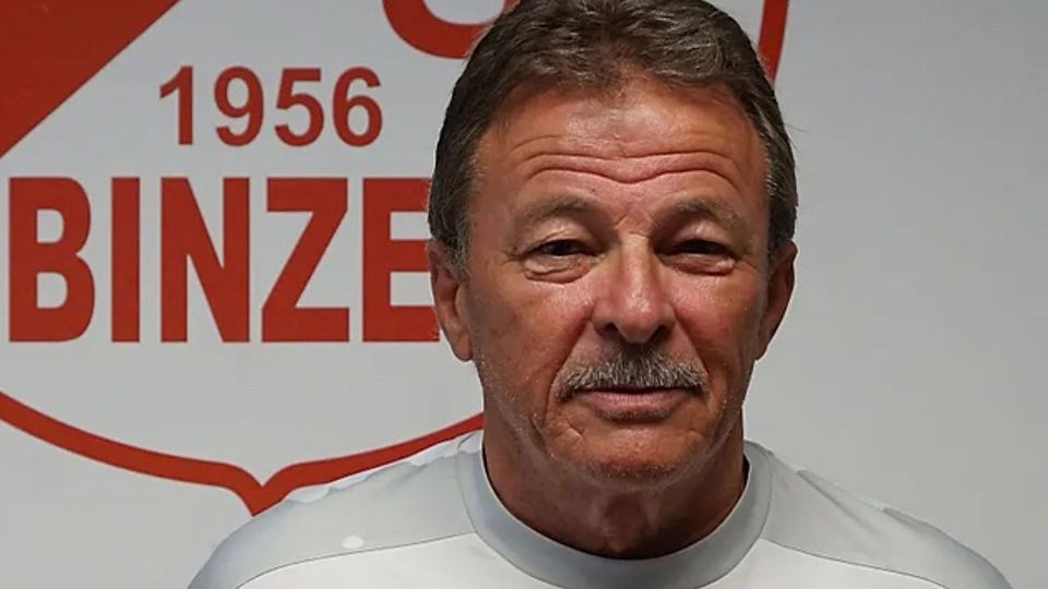 Karl-Frieder Sütterlin, der Coach des TuS Binzen | Foto: Verein