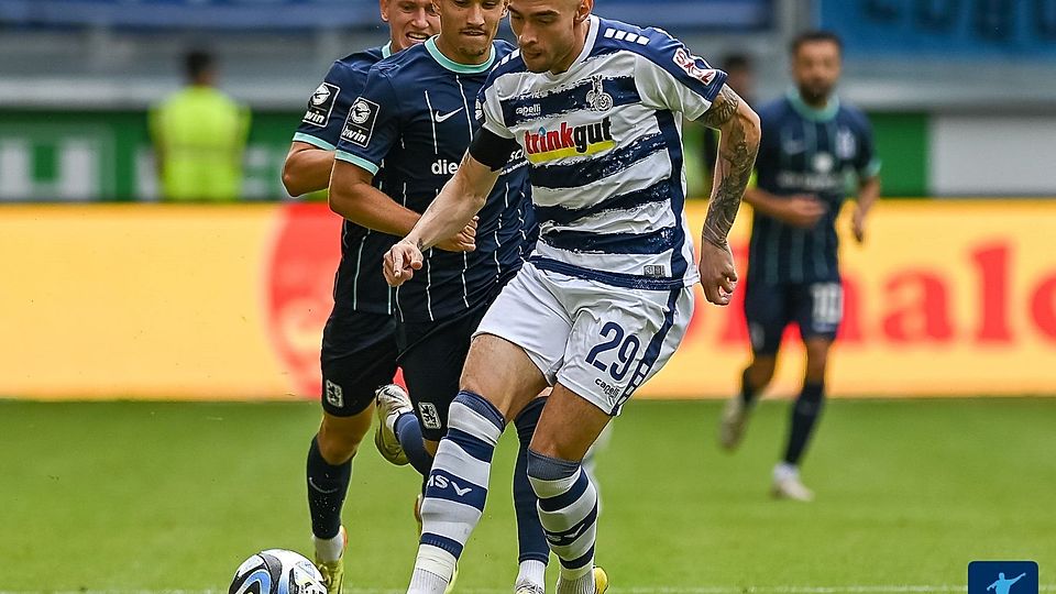 Joshua Bitter will mit dem MSV Duisburg den direkten Wiederaufstieg schaffen.