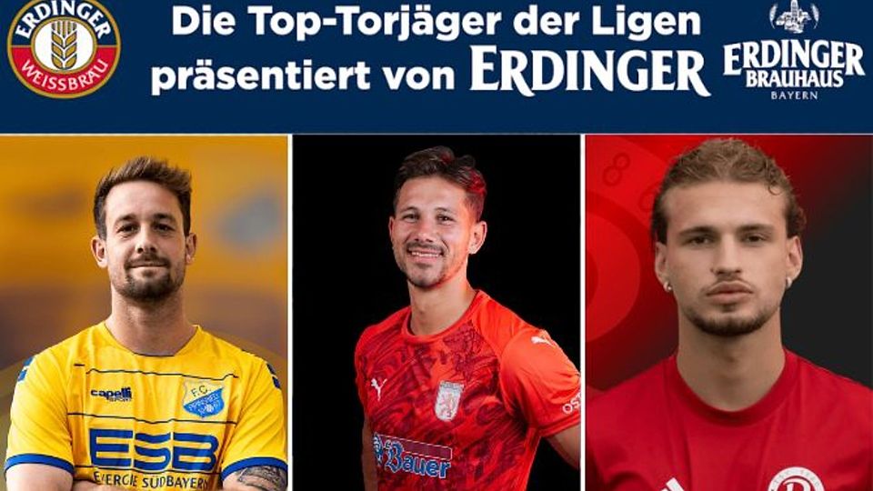 Robin Ungerath führt die Torjägerliste der Bayernliga Süd an. 