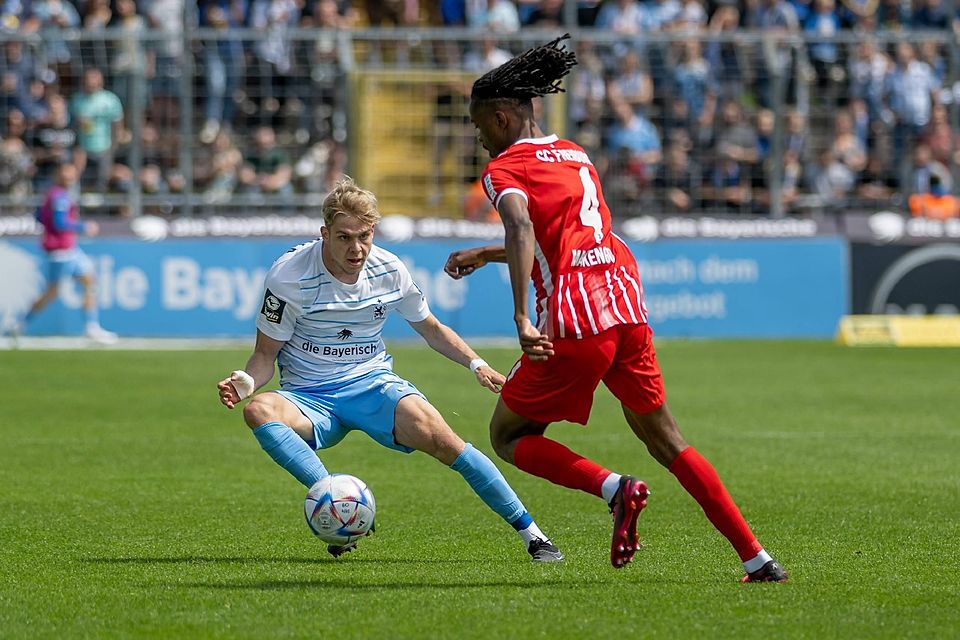 Als Löwe in Aktion: Bei 1860 packte Morgalla den Sprung zu den Profis.