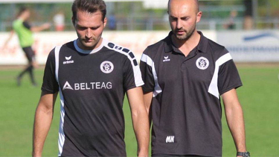 Im Sommer ist Schluss: Guerino Capretti (l.) und Maniyel Nergiz verlassen den Delbrücker SC nach der Saison. F: Heinemann