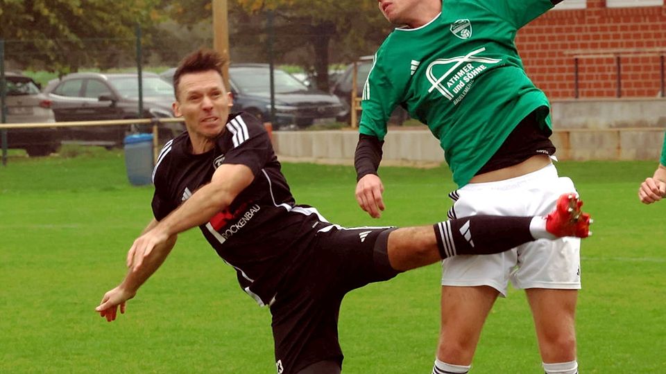 Stani Kolb (TV 01) musste sich GW Schwagstorf ganz schön mühen