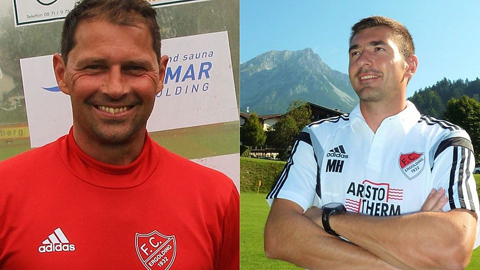 Alexander Kutschera (li.) macht nach drei Spielzeiten an der Seitenlinie des FC Ergolding wieder Platz für Michael Heckner.