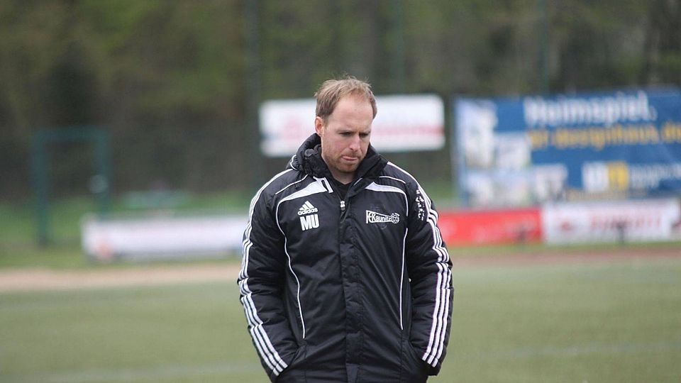 Grübelt: Trainer Maik Uffelmann überlegt, in der kommenden Spielzeit noch mehr jungen Kaunitzer Talenten eine Chance zu geben.