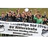Meister der Landesliga Süd 2016/2017 und Aufsteiger in die Verbandsliga: SV Ritterstraße. Foto: Schlichter