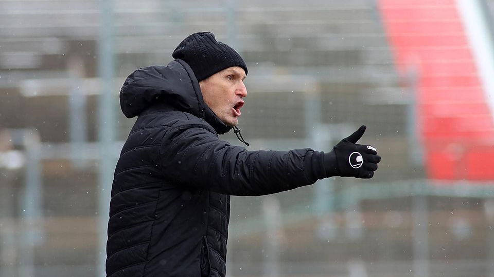 Heiko Herrlich gewann am Wochenende zum ersten Mal ein Pflichtspiel als Haching-Trainer