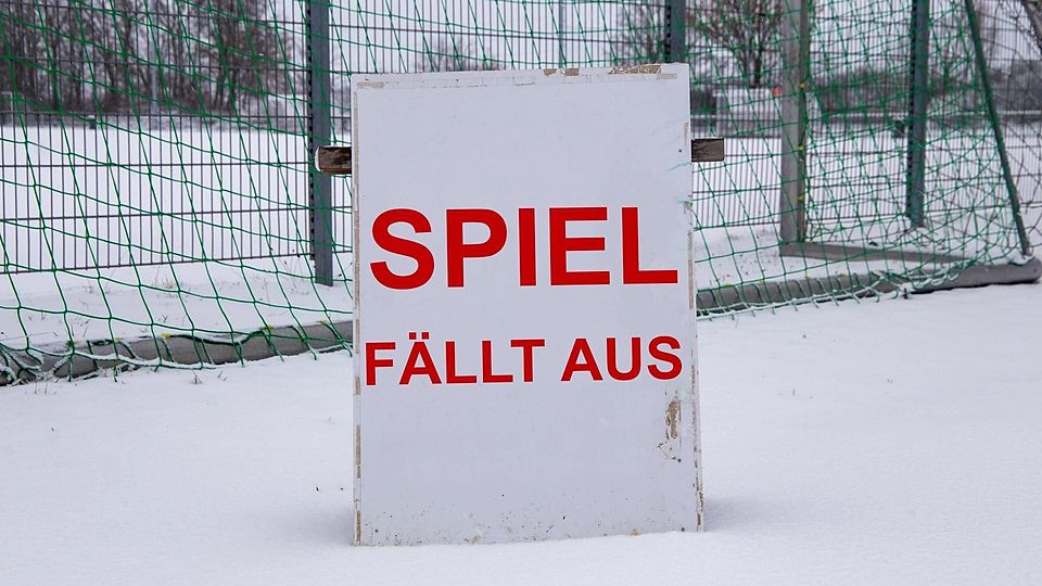 Die Partie in Steinhöring wurde kurzfristig abgesagt.