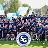 Der Jubel ist groß, die SG Niedersonthofen/Martinszell steigt erstmals in der Geschichte beider Vereine in die Landesliga auf.