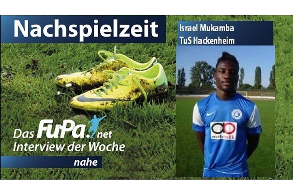 Unsere "Nachspielzeit" - im Interview der Woche: Israel Mulumba Mukamba vom TuS Hackenheim. F: SG Eintracht Bad Kreuznach
