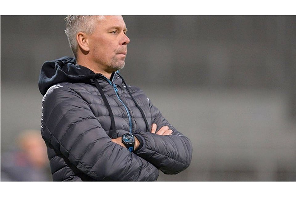 Gerd Klaus, Trainer (1. FC Schweinfurt). Foto: Archiv