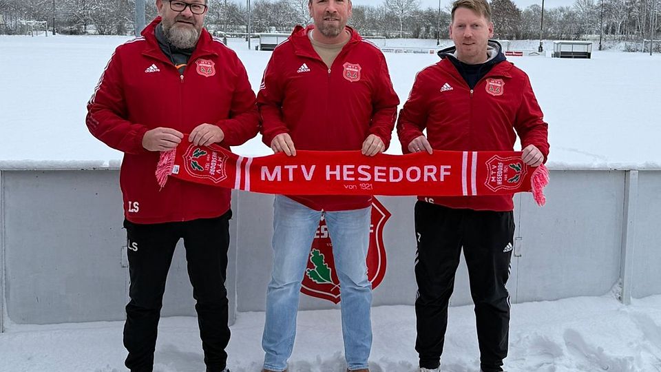 TW-Trainer Lars Schleßelmann, Patrick "Paddy" Dittmer, Co-Trainer Hans-Christian "HC" Schrötke  (v.l.)