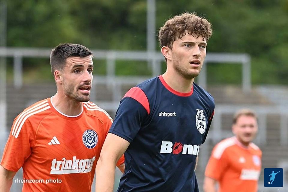 Moritz Montag (l.) verlässt den MSV Duisburg. 