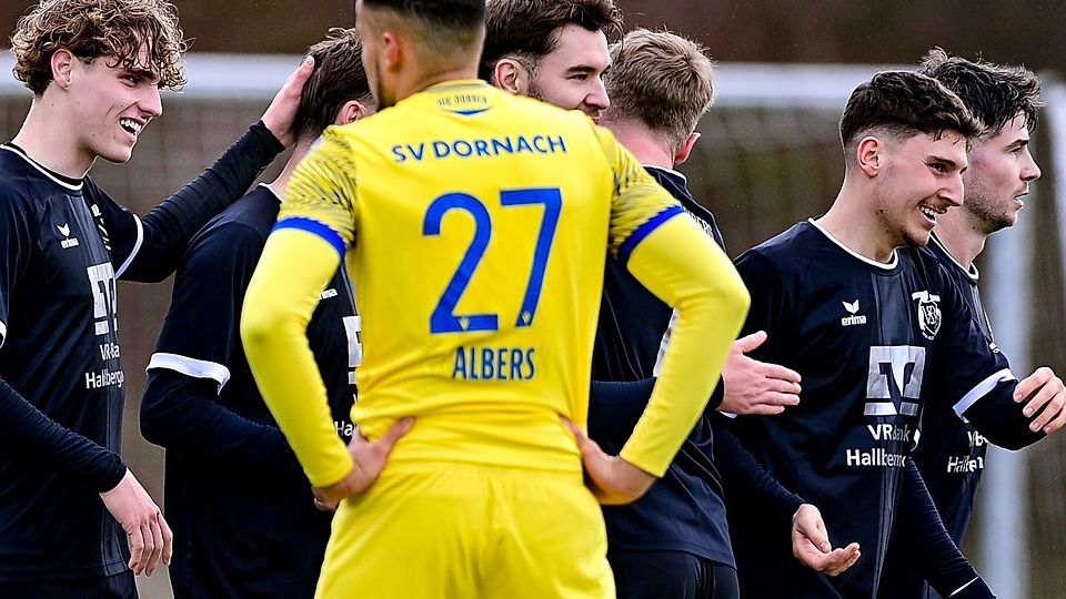 Ein Spektakel gab es zwischen Dornach und Hallbergmoos zu sehen.