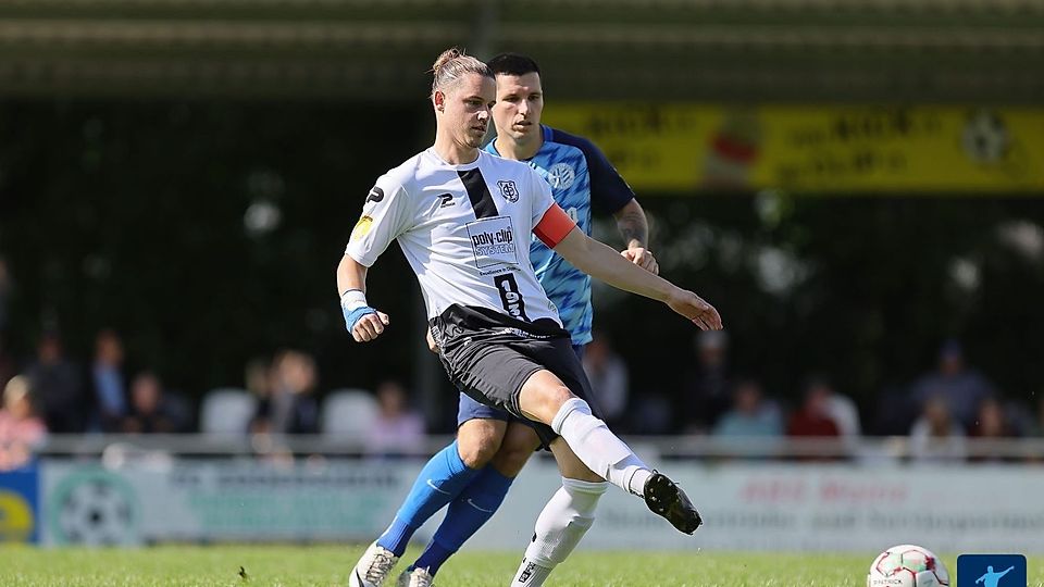 Jörg Finger im Spiel gegen den Hünfeld SV.