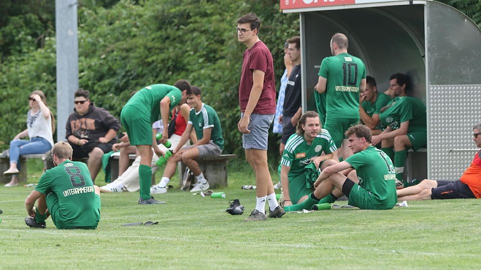 Die Enttäuschung war weithin sichtbar: Diese späte Niederlage tat den Unterammergauer Fußballern richtig weh.