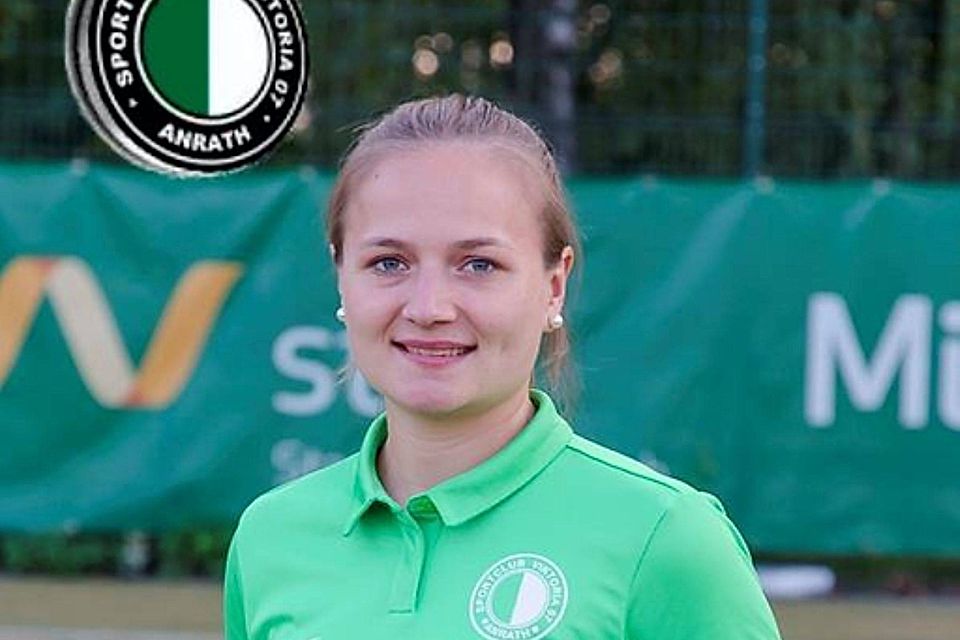 Sophie Knöfe ist Spielführerin der Frauen von Viktoria Anrath.
