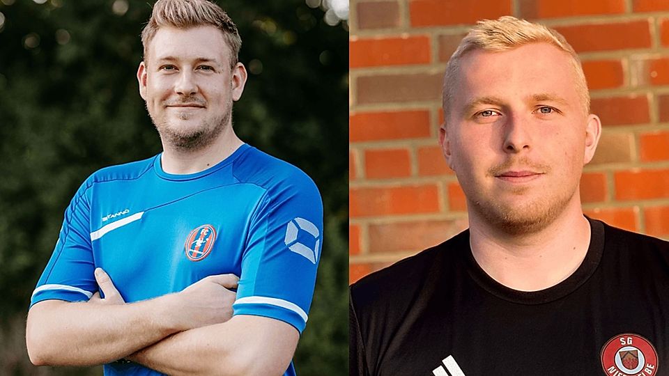 Liveticker-Melder Patrick Elfers (l.) Nico Dankers (r.)