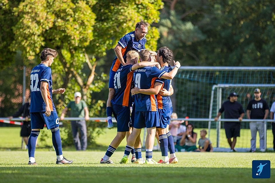 Sie klopfen oben an: Die SG Quelle Fürth verlor in dieser Saison nur das Spiel gegen die Reserve der SpVgg Bayreuth (Archivbild). Sie klopfen oben an: Die SG Quelle Fürth verlor in dieser Saison nur das Spiel gegen die Reserve der SpVgg Bayreuth (Archivbild).