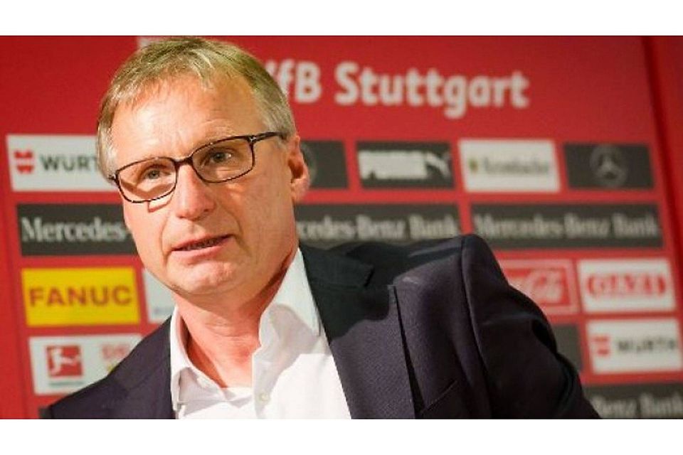 Michael Reschke plant ohne die zweite VfB-Mannschaft. dpa