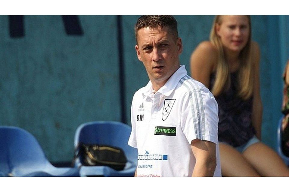 Fortuna-Coach Sebastian Michalske. F: Ruppiner Anzeiger / Gunnar Reblin