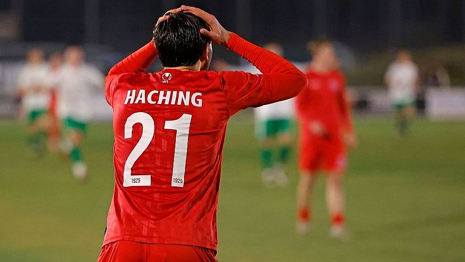 Nicht zu fassen: Haching II kam gegen SVN München nicht über ein Unentschieden heraus.