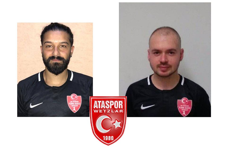 Neues Trainerduo bei Ataspor: Taner Keles (links) und Erkan Hasan