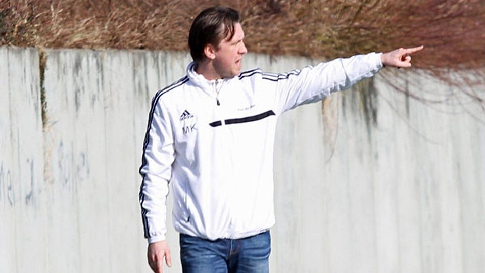 Post-Coach Markus Krensel will in die Bezirksliga. F: Janousch