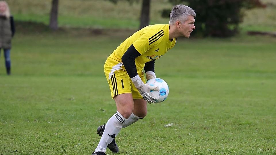 Martin Blüml (hier ein Bild aus der Vorsaison) stand bis Sommer für den SV Lalling zwischen den Pfosten und schult im Herbst seiner Laufbahn auf Stürmer um.